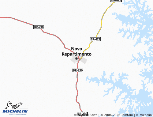 Mappa MICHELIN Novo Repartimento - ViaMichelin