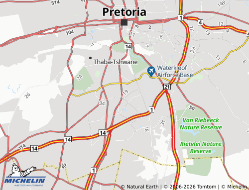 Mapa MICHELIN Die Hoewes - ViaMichelin