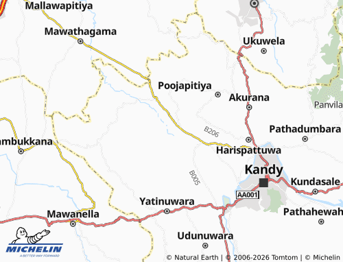 Mappa MICHELIN Kirindiwelpola - ViaMichelin