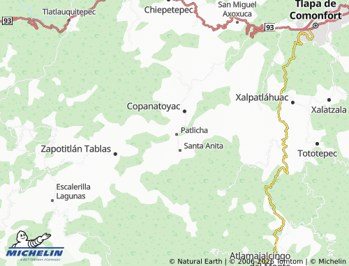 Mapa MICHELIN Cruz Verde - ViaMichelin