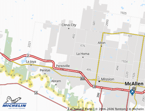 Carte MICHELIN Doffing - ViaMichelin