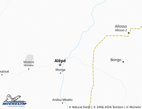 MICHELIN-Landkarte Nianda - ViaMichelin