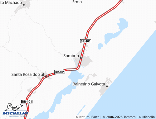 Mappa MICHELIN Nova Brasília - ViaMichelin