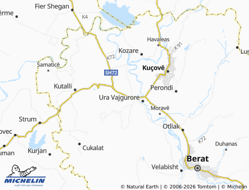 MICHELIN Pashalli map - ViaMichelin