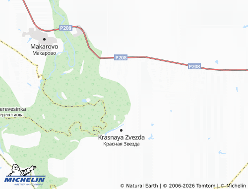 MICHELIN-Landkarte Klyuchi - ViaMichelin