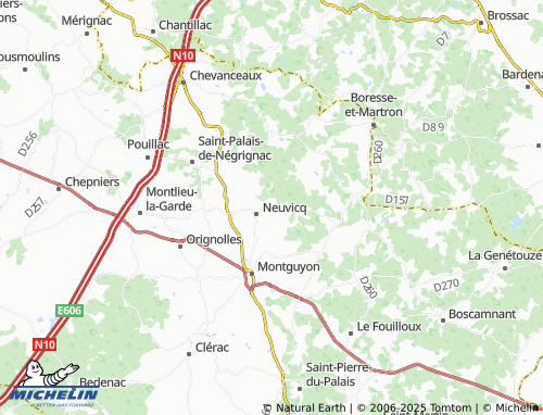 Mapa MICHELIN Renard - ViaMichelin