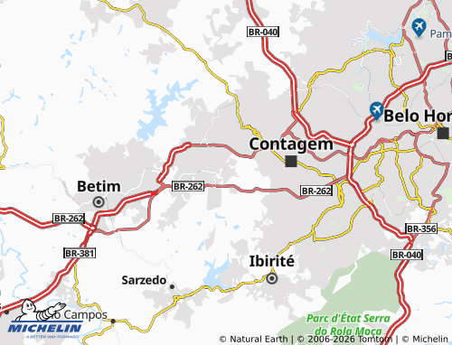 MICHELIN Amazonas map - ViaMichelin