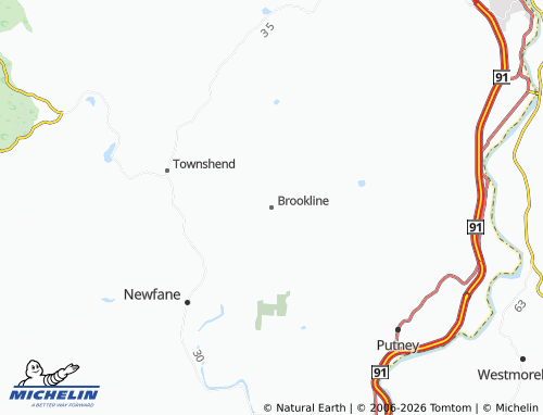Mappa MICHELIN Brookline - ViaMichelin