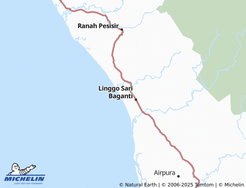 MICHELIN-Landkarte Muara Kandis Punggasan - ViaMichelin
