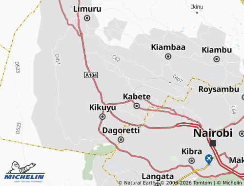 MICHELIN Chura map - ViaMichelin