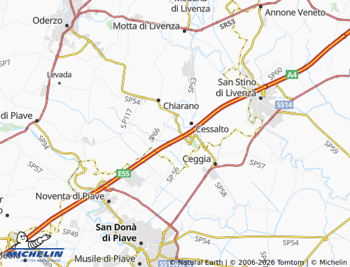 Mappa MICHELIN Gonelle - ViaMichelin