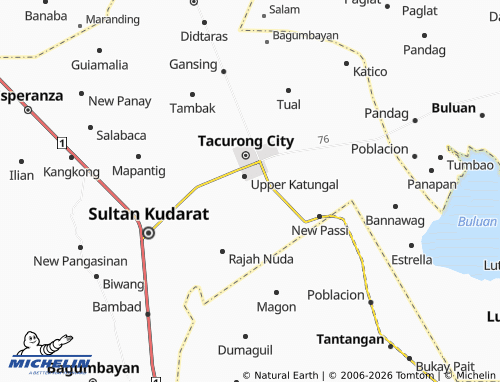 MICHELIN-Landkarte Lancheta - ViaMichelin