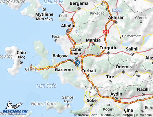 Mappa MICHELIN İzmir - ViaMichelin
