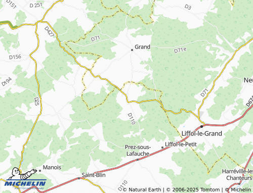 MICHELIN Aillianville map - ViaMichelin