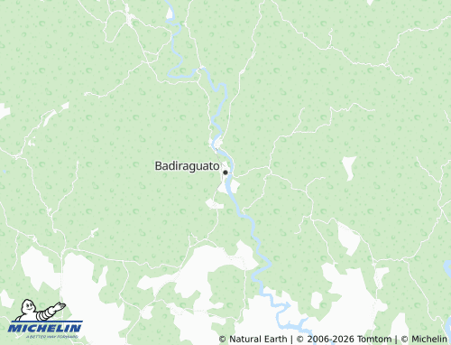 MICHELIN-Landkarte Badiraguato - ViaMichelin