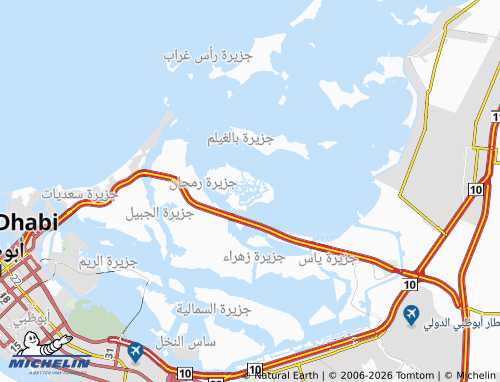 MICHELIN Ramhan Island map - ViaMichelin