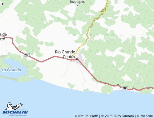 MICHELIN Río Grande Centro map - ViaMichelin