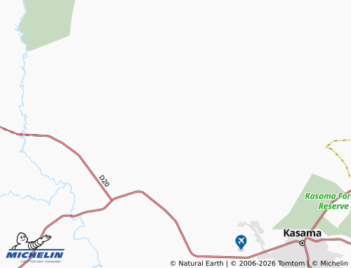Mappa MICHELIN Muchilingwe - ViaMichelin