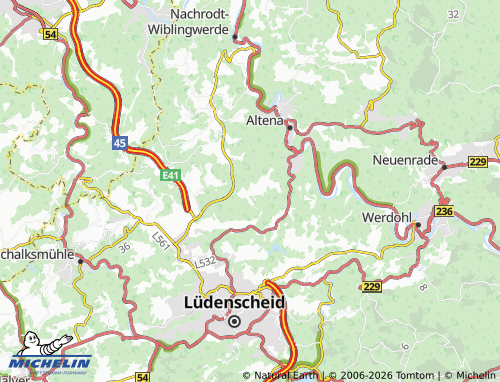MICHELIN Großendrescheid map - ViaMichelin