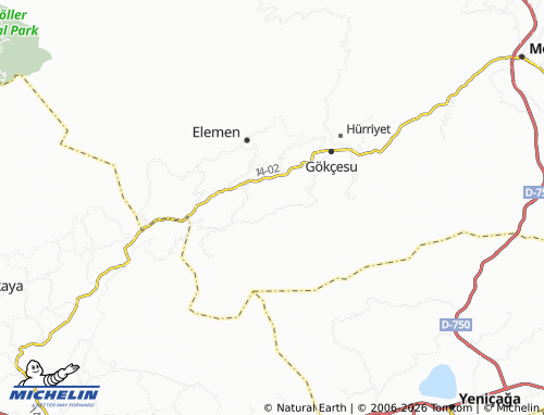 Mappa MICHELIN Emirler - ViaMichelin