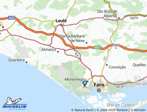 Mappa MICHELIN Além - ViaMichelin