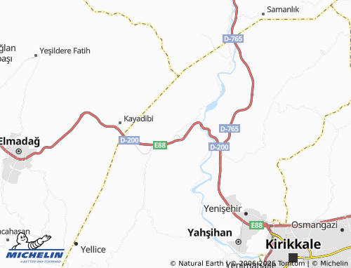 MICHELIN-Landkarte Irmak - ViaMichelin