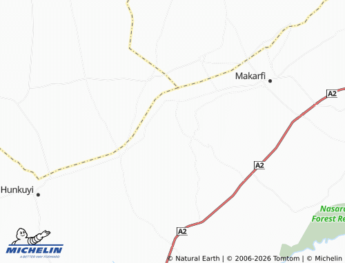 Carte MICHELIN Gwibi - ViaMichelin