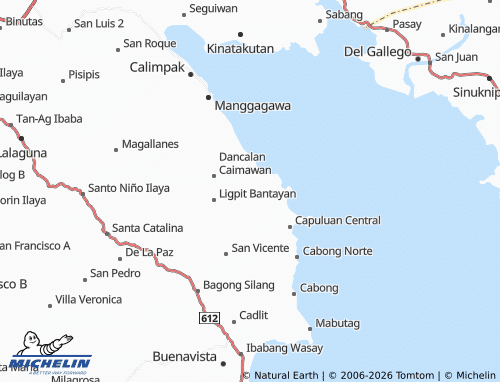 MICHELIN Arbismen map - ViaMichelin