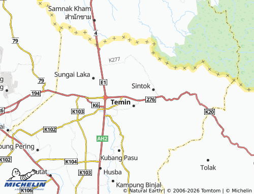 Mapa MICHELIN Taman Semarak Api - ViaMichelin