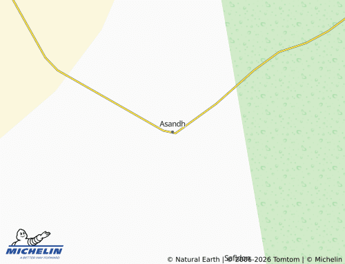 Carte MICHELIN Asandh - ViaMichelin