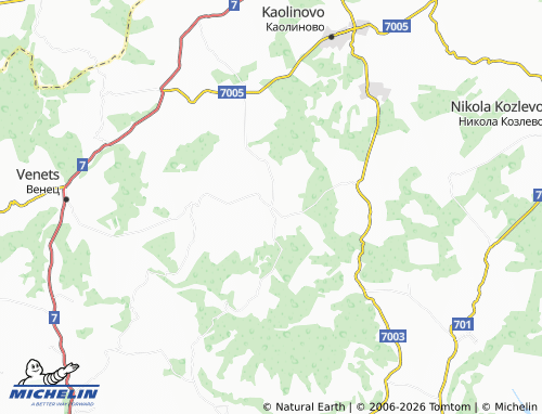 MICHELIN Sini vir map - ViaMichelin