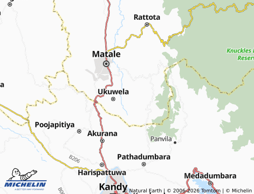 Mappa MICHELIN Hunuketawala - ViaMichelin