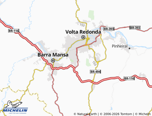 Mapa MICHELIN São Sebastião - ViaMichelin