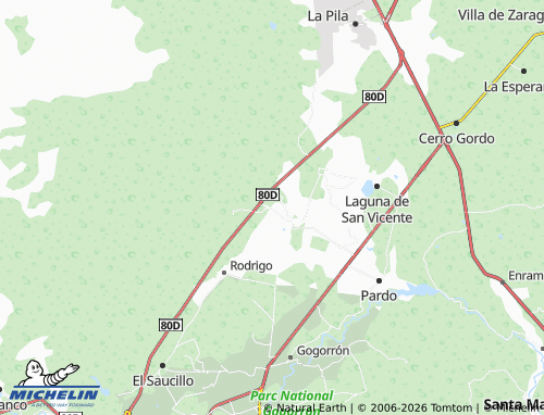Mapa MICHELIN La Presita - ViaMichelin