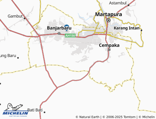 MICHELIN Palam map - ViaMichelin
