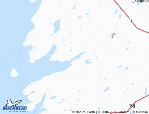 Mappa MICHELIN Long Harbour - ViaMichelin