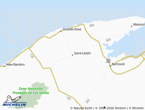 Mappa MICHELIN Saint-Léolin - ViaMichelin