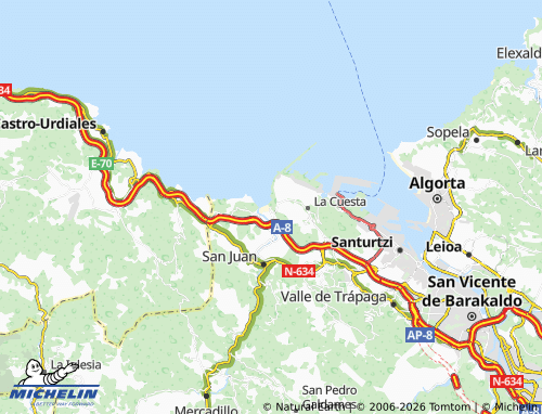 MICHELIN La Arena map - ViaMichelin