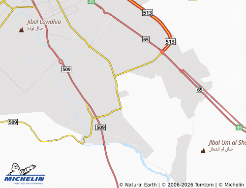 MICHELIN-Landkarte al-Sadra - ViaMichelin