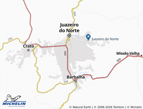 Carte MICHELIN Planalto - ViaMichelin