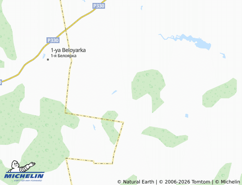 MICHELIN-Landkarte Oktyabr' - ViaMichelin