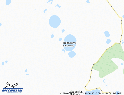 MICHELIN-Landkarte Belousovo - ViaMichelin
