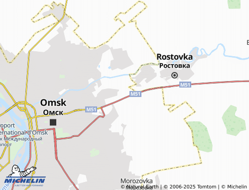 MICHELIN Rodnichok SNT map - ViaMichelin
