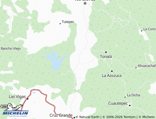 MICHELIN-Landkarte Zempazulco - ViaMichelin