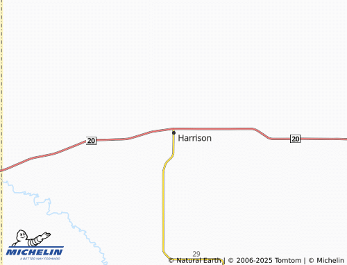 MICHELIN Harrison map - ViaMichelin