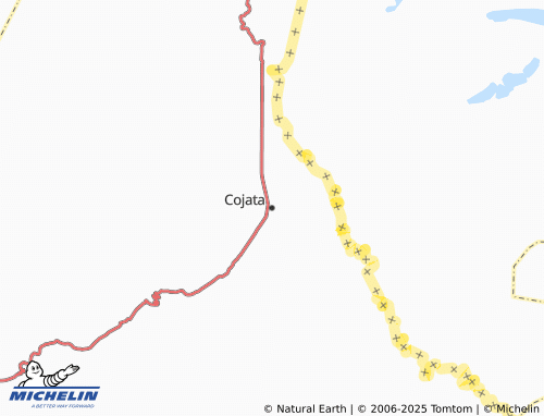 Mappa MICHELIN Cojata - ViaMichelin