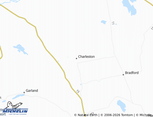 Mappa MICHELIN Charleston - ViaMichelin