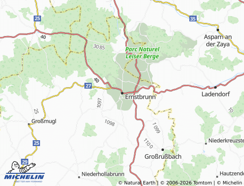 MICHELIN Ernstbrunn map - ViaMichelin