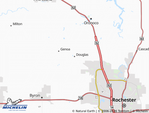 Mapa MICHELIN Douglas - ViaMichelin