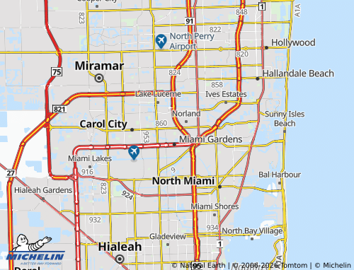 Mapa MICHELIN Scott Lake - ViaMichelin